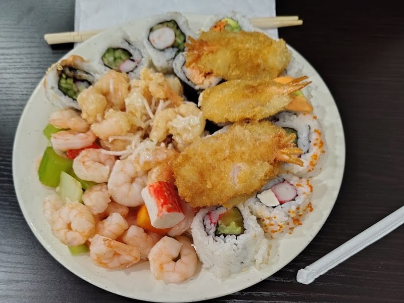 Asian Buffet food