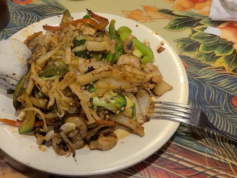 Asian Buffet food