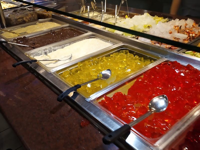 Asian Buffet food